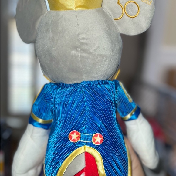 Mickey Mouse Main Attraction Plush Dumbo the Flying Elephant-NWT-WDW 50th Ann. - Picture 2 of 5